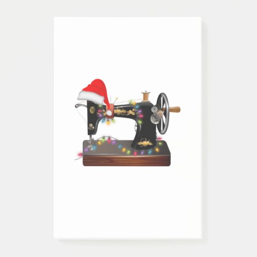 Sewing Gift  Merry Christmas Sewing Lover Post_it Notes