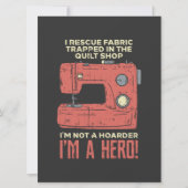 Sewing - I Rescue Fabric (Front)