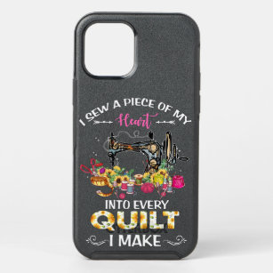 Sewing I SEW A PIECE OF MY HEART SEWING LOVERS 190 OtterBox Symmetry iPhone 12 Pro Case