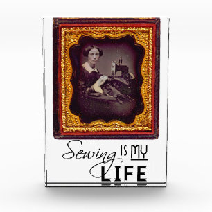 Sewing Is My Life Acrylic Award