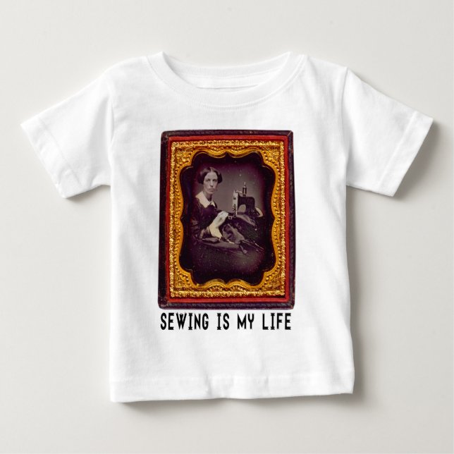 Sewing Is My Life Baby T-Shirt (Front)