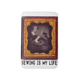 Sewing Is My Life Bathroom Mat
