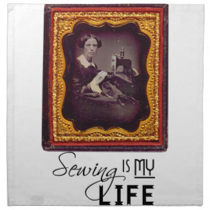 Sewing Is My Life Cloth Napkin