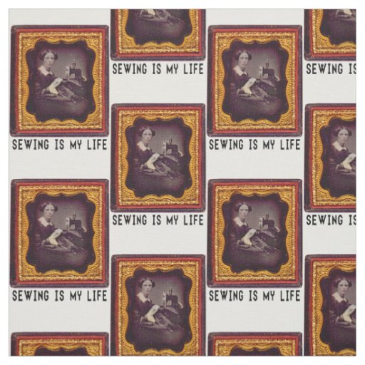 Sewing Is My Life Fabric