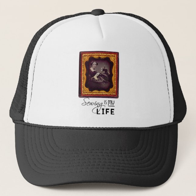 Sewing Is My Life Trucker Hat (Front)