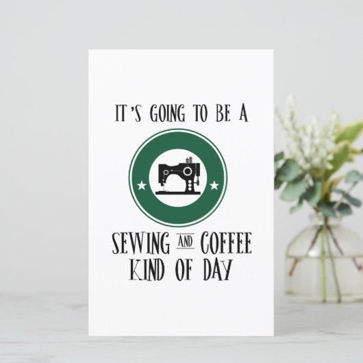 Sewing | It's Going To Be A Sewing And Coffee (Standing Front)