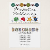 Sewing - Knitting - Handmade -  SRF (Front & Back)