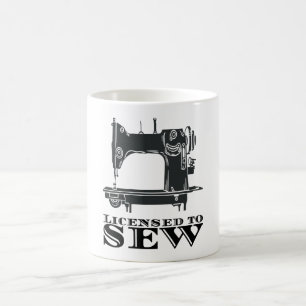 Sewing - Licensed To Sew Coffee Mug