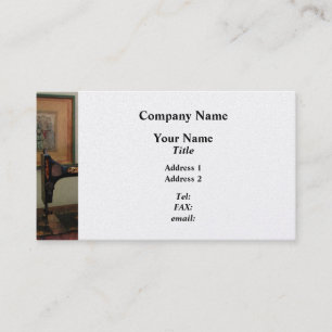 Sewing Machine and Lithograph - Platinum Business Card