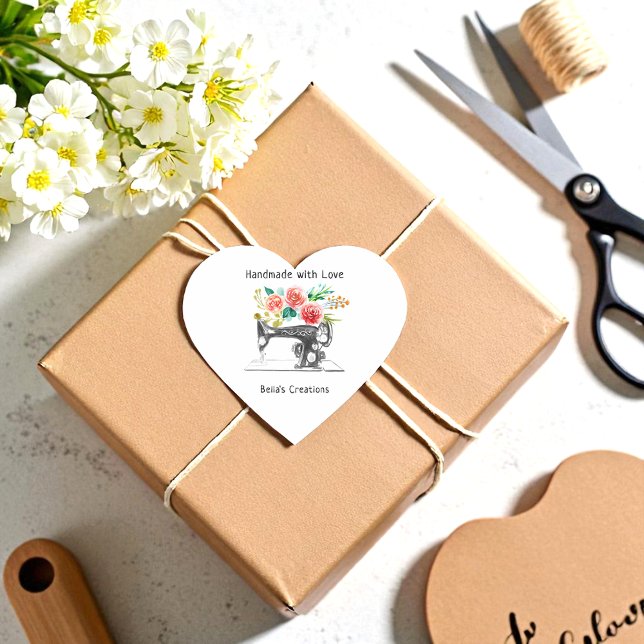 Sewing Machine Black White Dressmaker Sticker (Creator Uploaded)