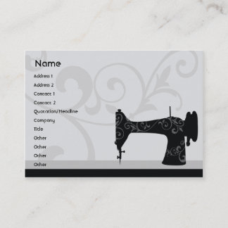 Sewing Machine - Chubby Business Card