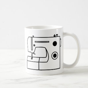 sewing machine coffee mug