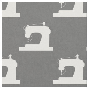 Sewing Machine Crafts White Fabric