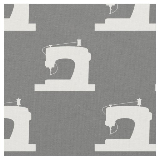 Sewing Machine Crafts White Fabric