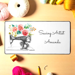 Sewing Machine Dressmaker Tailor Crafter Desk Mat