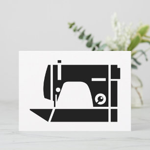 Sewing Machine Invitations