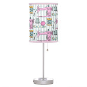 Sewing Machine - Pink Crafts Sew Table Lamp (Left)