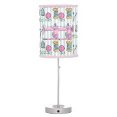 Sewing Machine - Pink Crafts Sew Table Lamp (Back)