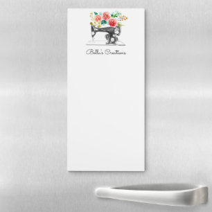 Sewing Machine Quilter Dressmaker Notepad