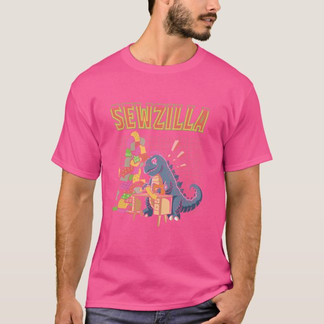 Sewing Machine - Sewer Handcraft Seamstress Sewing T-Shirt (Front)