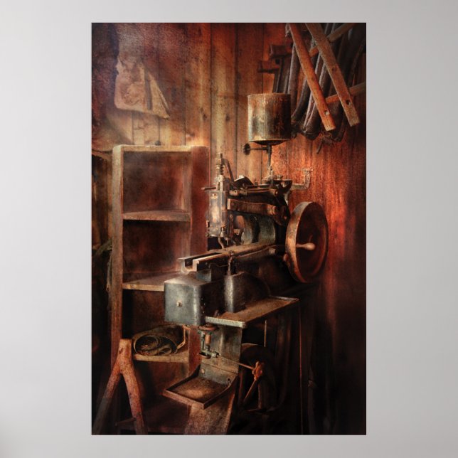Sewing Machine - Sewing Machine for Saddle Making Poster (Front)