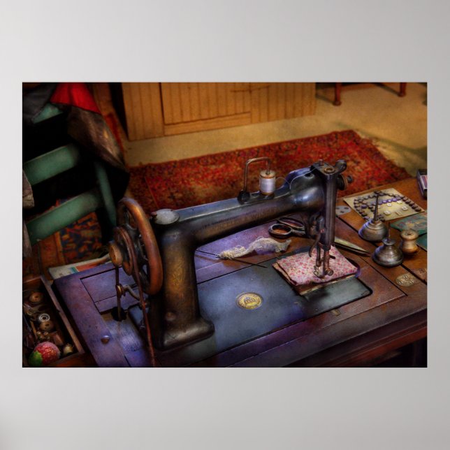 Sewing Machine - Sewing Project Poster (Front)