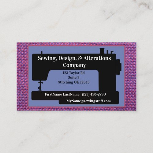 Sewing Machine Standard 35 x 20 Business Card