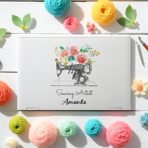 Sewing Machine Tailor Dressmaker HP Laptop Skin