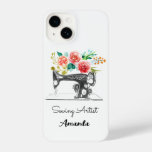 Sewing Machine Tailor Seamstress Dressmaker  Iphone 14 Case at Zazzle