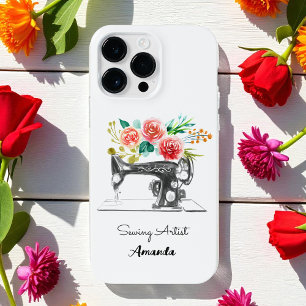 Sewing Machine Tailor Seamstress Quilter  iPhone 14 Pro Case
