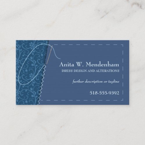 Sewing Needle Business Card