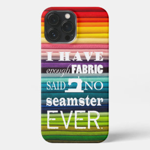 Sewing • Not Enough Fabric Seamster Crafts LifePro iPhone 13 Pro Max Case