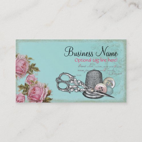 Sewing Notions Business Card