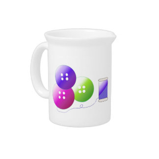 Sewing Notions Drink Pitcher