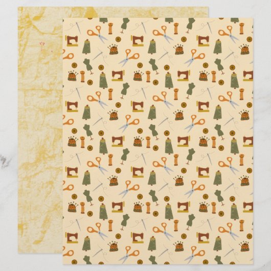 Sewing Notions Paper (Front/Back)