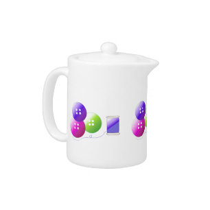 Sewing Notions Teapot