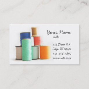 Sewing or Tailoring Business Cards