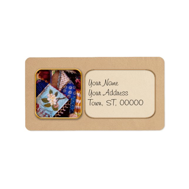 Sewing - Patchwork - Grandma's quilt Label (Front)