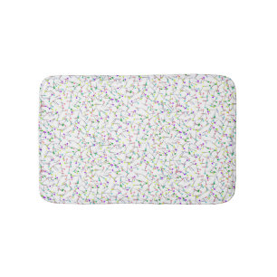 Sewing Pins White Dressmaker Seamstress Tailor Bath Mat