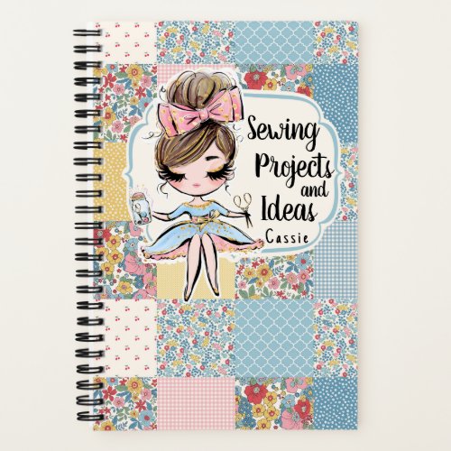 Sewing Projects Idea Planning for Seamstress  Notebook