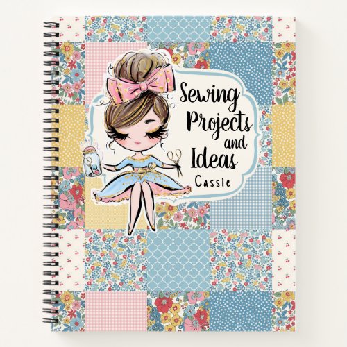 Sewing Projects Idea Planning  for Seamstress Notebook