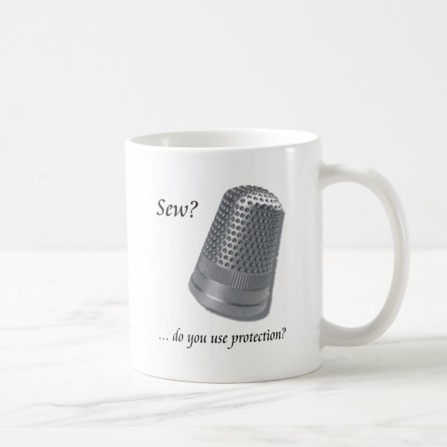 Sewing Protection Coffee Mug (Right)