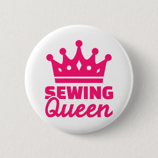 Sewing queen button