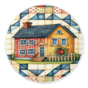 Sewing Quilting Ceramic Knob