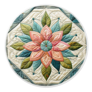 Sewing Quilting Ceramic Knob