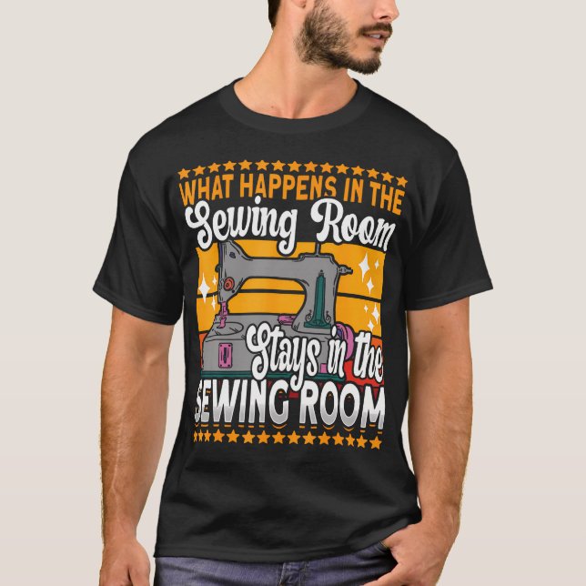Sewing Quilting Lover - Sewer Quilters Novelty - S T-Shirt (Front)