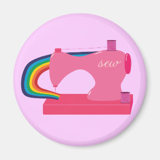 Sewing Rainbows Magnet