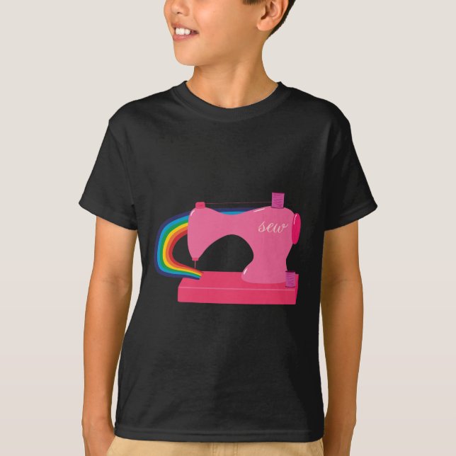 Sewing Rainbows T-Shirt (Front)