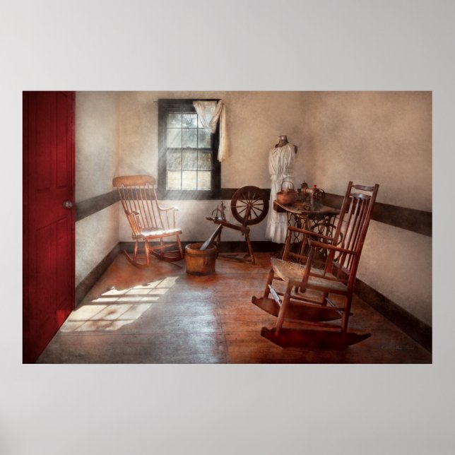 Sewing - Room - Grandma's sewing room Poster (Front)