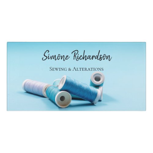 Sewing seamstress alterations tailor  door sign